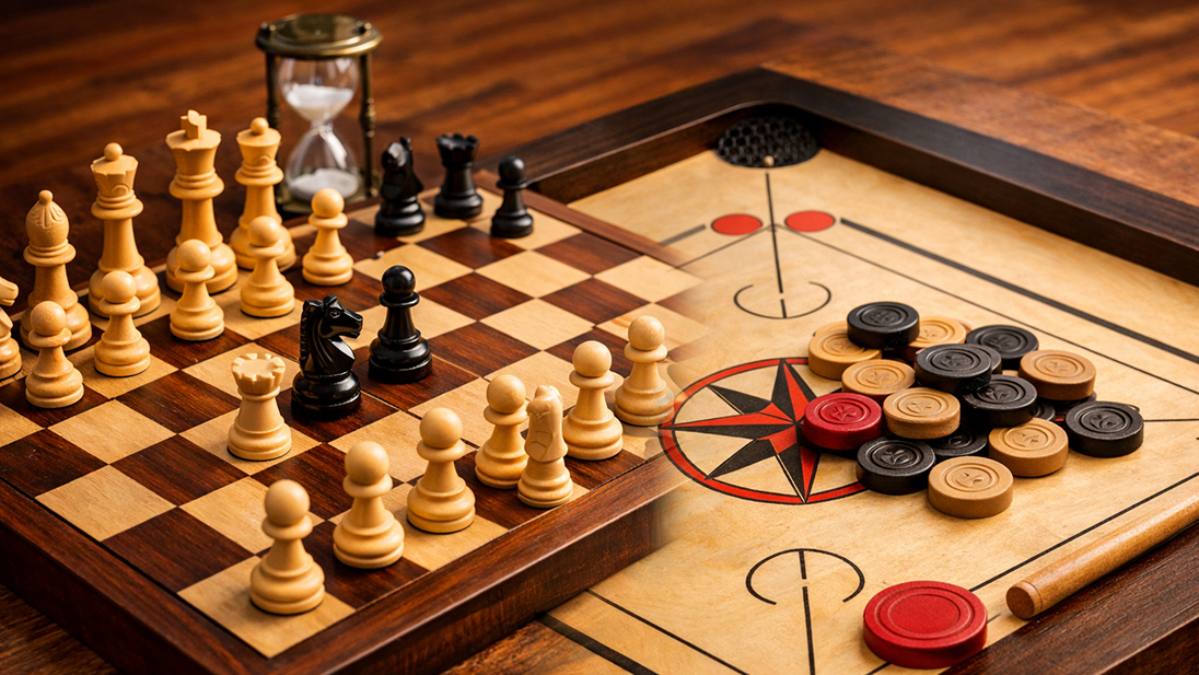 Chess & Carrom